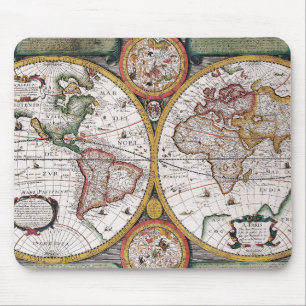 Alfombrilla De Ratón Mapa Antiguo Inspirado (12)