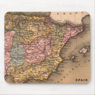 Alfombrilla De Ratón Mapa antiguo inspirado (5)