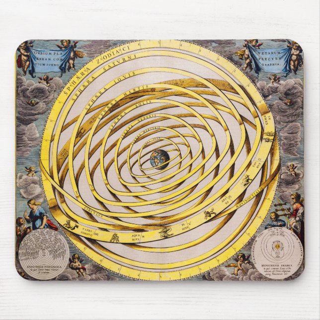 Alfombrilla De Ratón Mapa celeste Andrés Celarius Mousepad (Frente)