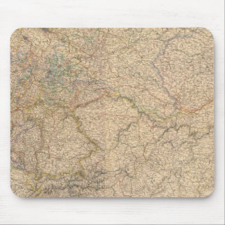 Alfombrilla De Ratón Mapa compuesto de Alemania