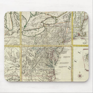 Alfombrilla De Ratón Mapa compuesto de los Estados Unidos