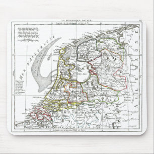 Alfombrilla De Ratón Mapa de 1806 - La República Batave