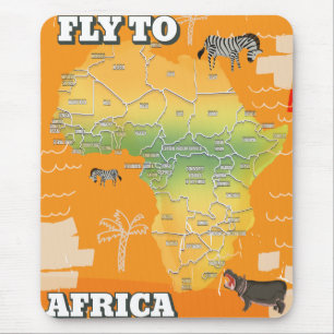 Alfombrilla De Ratón Mapa de áfrica