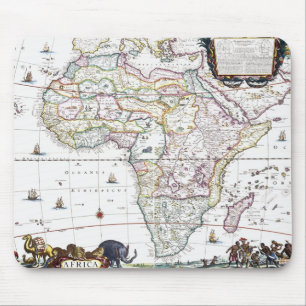 Alfombrilla De Ratón Mapa de África el   1696