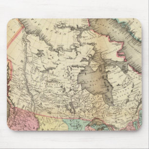 Alfombrilla De Ratón Mapa de América del Norte 3