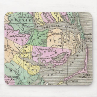 Alfombrilla De Ratón Mapa de Bancos Exteriores y Carolina del Norte Ori