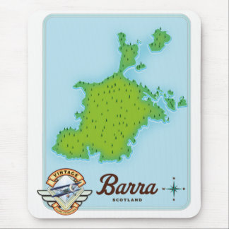 Alfombrilla De Ratón Mapa de Barra Escocia