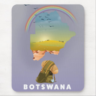 Alfombrilla De Ratón Mapa de Botsuana