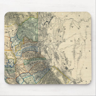 Alfombrilla De Ratón Mapa de Britton y Rey de California