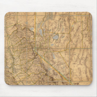 Alfombrilla De Ratón Mapa De California Y Nevada