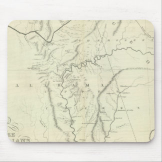 Alfombrilla De Ratón Mapa de Cherokee