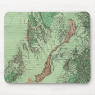 Alfombrilla De Ratón Mapa de Clasificación de Tierras del Suroeste de 