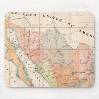 Alfombrilla De Ratón Mapa de Comunicación de México