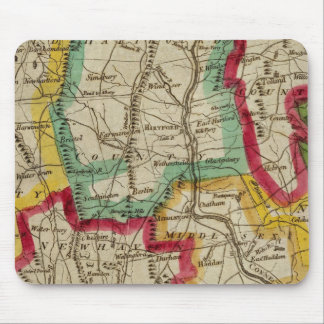 Alfombrilla De Ratón Mapa de Connecticut