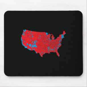 Alfombrilla De Ratón Mapa de elecciones de Estados Unidos 2024 Presiden
