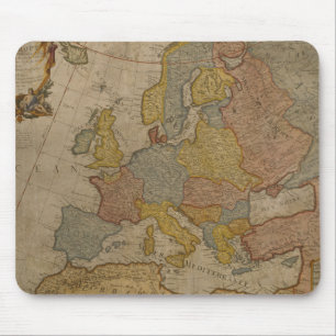 Alfombrilla De Ratón Mapa de Europa el   1700