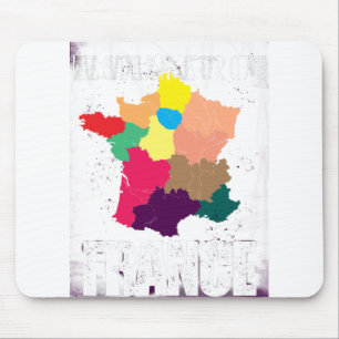 Alfombrilla De Ratón mapa de francia