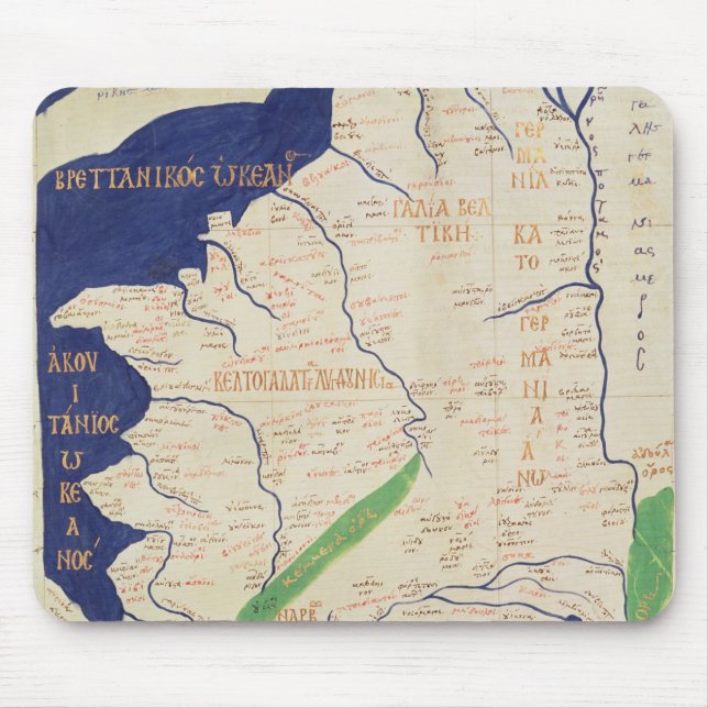 Alfombrilla De Ratón Mapa de Francia, de 'Geographia (Frente)