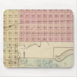 Alfombrilla De Ratón Mapa de Glencoe, Mapa de Henderson, Minnesota