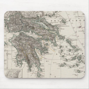 Alfombrilla De Ratón Mapa de Grecia de Stieler