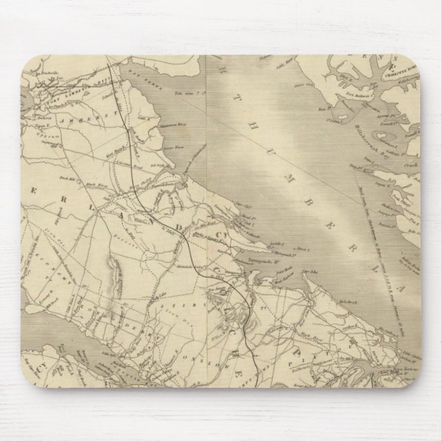 Alfombrilla De Ratón Mapa de Illinois 2 (Frente)