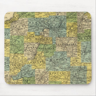 Alfombrilla De Ratón Mapa de Illinois 2