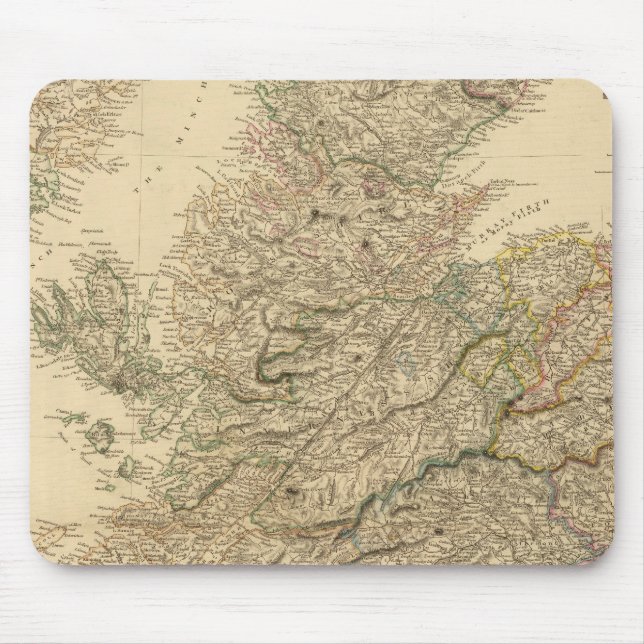 Alfombrilla De Ratón Mapa de Inglaterra (Frente)
