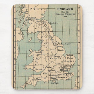 Alfombrilla De Ratón Mapa de Inglaterra antigua