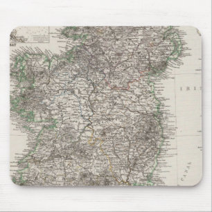 Alfombrilla De Ratón Mapa de Irlanda de Stieler