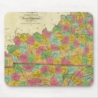Alfombrilla De Ratón Mapa de Kentucky y Tennessee