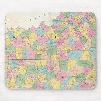 Alfombrilla De Ratón Mapa de Kentucky y Tennessee