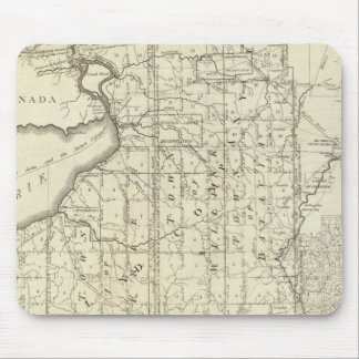 Alfombrilla De Ratón Mapa de la compra de Morris o del West Geneseo