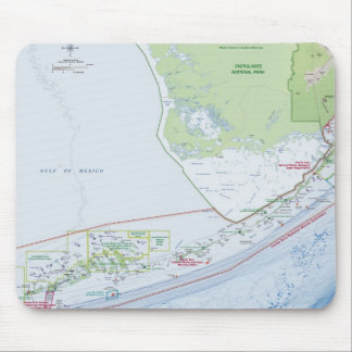 Alfombrilla De Ratón Mapa de las llaves de la Florida
