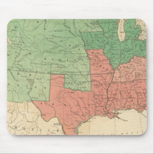 Alfombrilla De Ratón Mapa de los Estados Unidos 2
