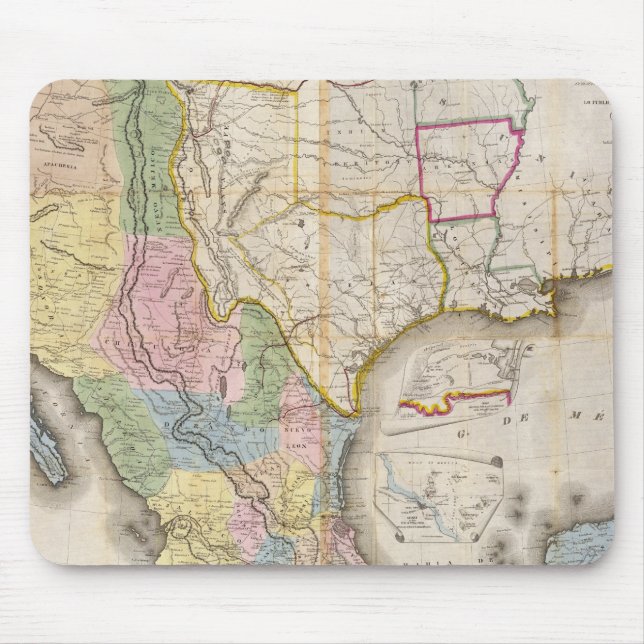 Alfombrilla De Ratón Mapa de los Estados Unidos de México (Frente)