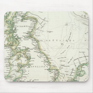 Alfombrilla De Ratón Mapa de los mares alemanes