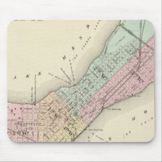 Alfombrilla De Ratón Mapa de Madison, Wisconsin