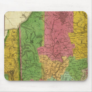 Alfombrilla De Ratón Mapa de Maine, New Hampshire y Vermont
