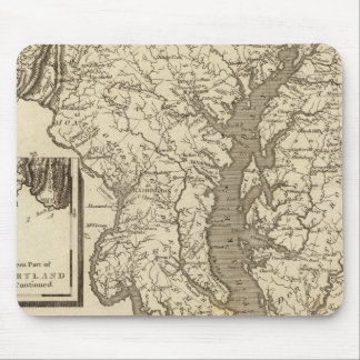 Alfombrilla De Ratón Mapa de Maryland por Arrowsmith