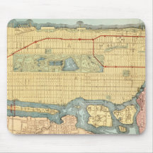 Mapa de Nueva York de Manhattan