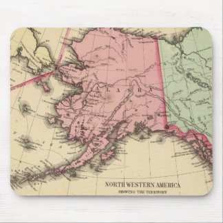 Alfombrilla De Ratón Mapa de NW America de Mitchell