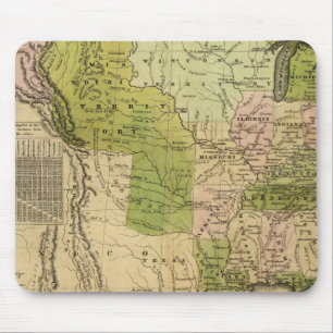 Alfombrilla De Ratón Mapa de Olney de Estados Unidos