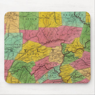 Alfombrilla De Ratón Mapa de Pennsylvania, Nueva Jersey y Delaware