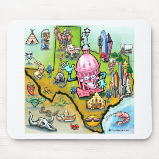 Alfombrilla De Ratón Mapa de Personalizados de Austin Texas