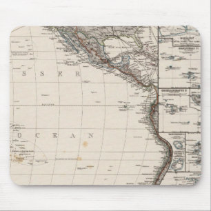 Alfombrilla De Ratón Mapa de Polinesia