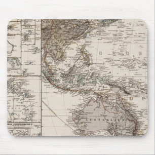 Alfombrilla De Ratón Mapa de Polinesia