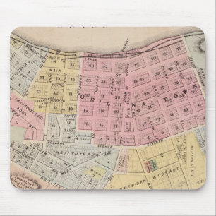 Alfombrilla De Ratón Mapa de Red Wing, condado de Goodhue, Minnesota