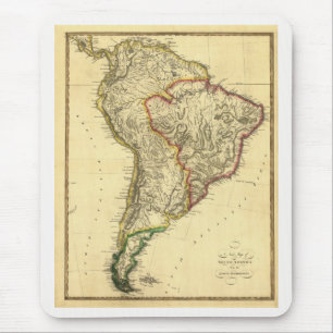 Alfombrilla De Ratón Mapa de Sudamérica de 1817