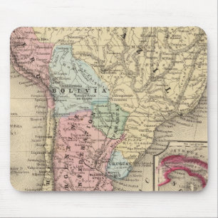 Alfombrilla De Ratón Mapa de Sudamérica por Mitchell