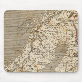 Alfombrilla De Ratón Mapa de Suecia y Noruega de Arrowsmith